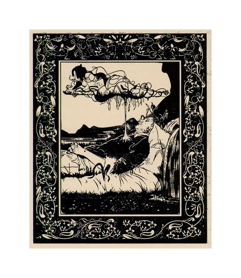 김혜리, 폴을 위한 발렌타인 카드, 2023, 종이에 목판, 45.5x40cm