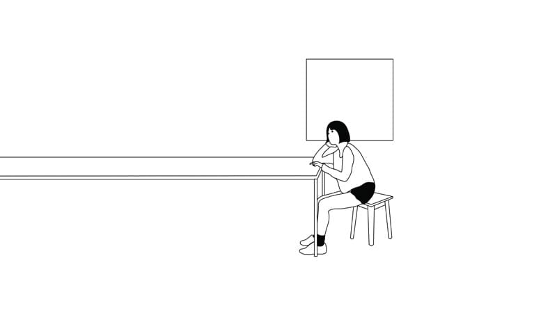 손선경, Long Waiting_looped animation_HD video_2016