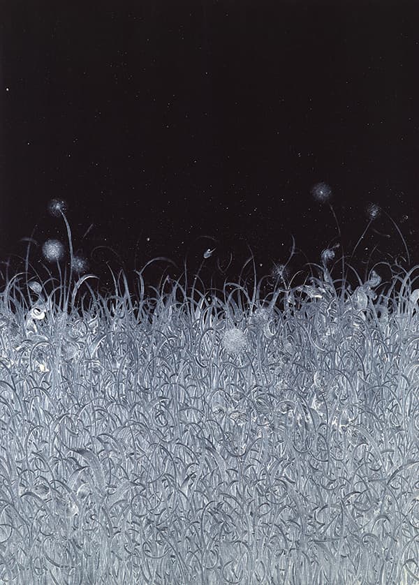 Park Suhyung, infinite fields#4, oil on canvas, 91x65cm, 2019