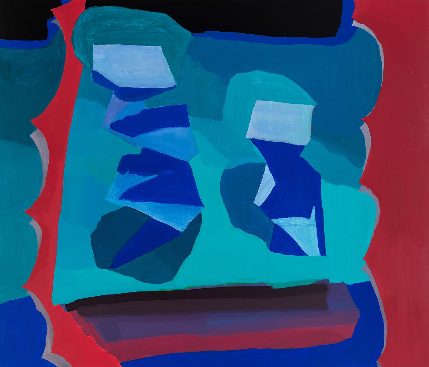 배헤윰_The Siamese Advent_캔버스에 아크릴릭_193.9x227.3cm_2018