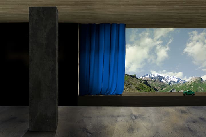 내적공간, pigment print, 76.2x50.8cm, 2015