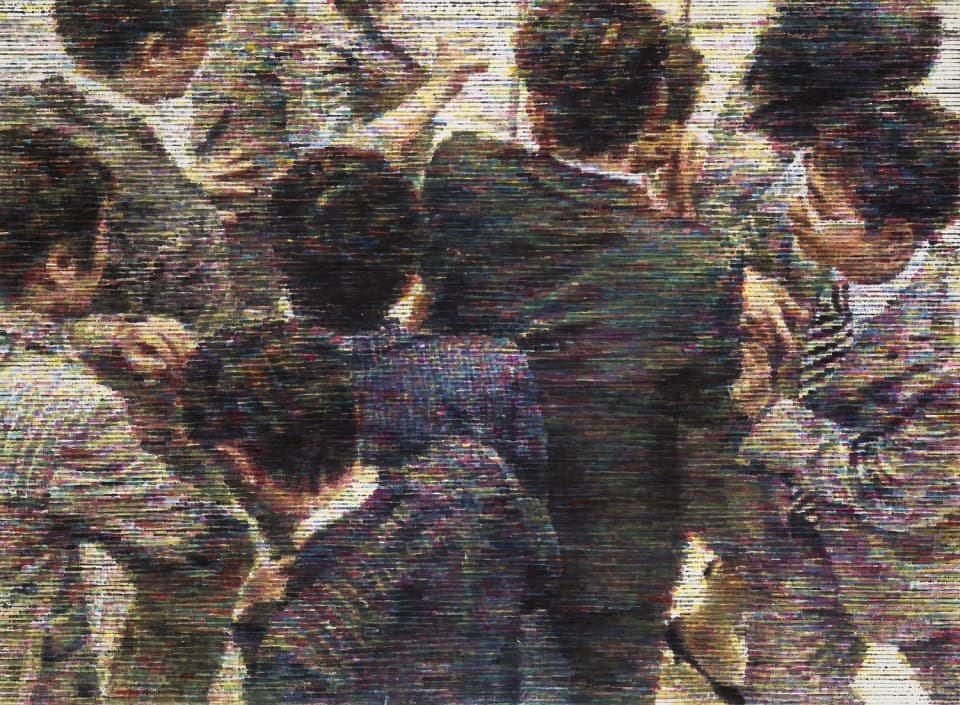 민재영_A Work Place_한지에 수묵채색 Ink and Color on Korean paper_125x170cm_2007