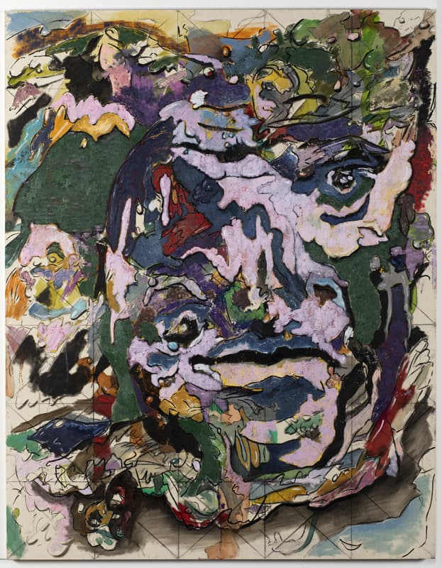 벤 제이미 Ben Jamie_Stricken_oil, wax, distemper and charcoal on canvas_167x213cm_2019