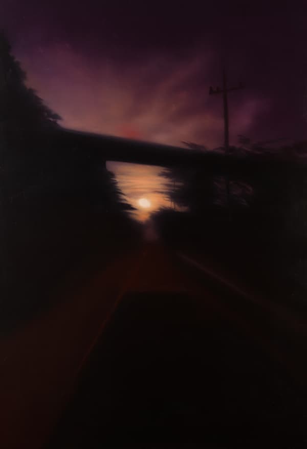 박지수, Moon Light, oil on canvas, 130.3x97cm, 2017