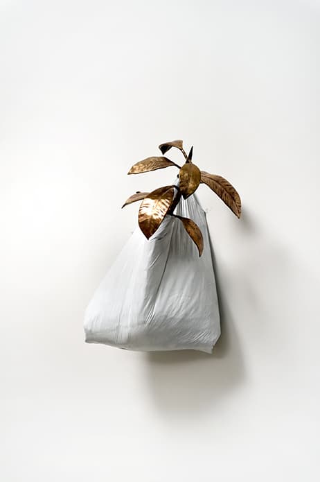 허산, The tree no.7, bronze, 32x29x42.5cm, 2018
