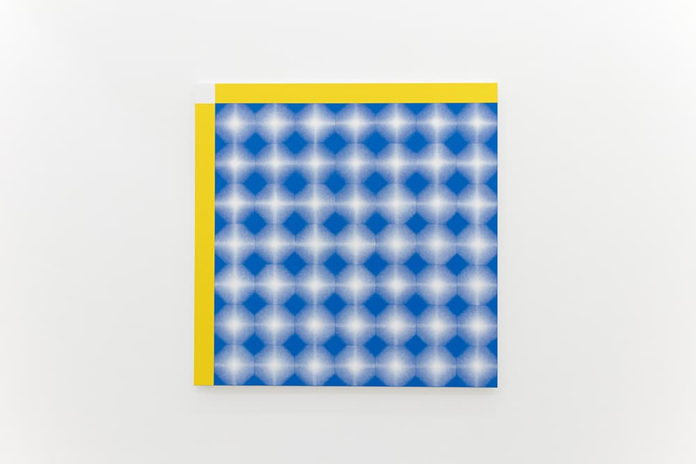 박아람, 《LUX》, 2025, Paint on canvas, 2025, 105x105cm. © 2025 박아람. Courtesy of the artist and 021 Gallery, Daegu. Photo: 021갤러리.