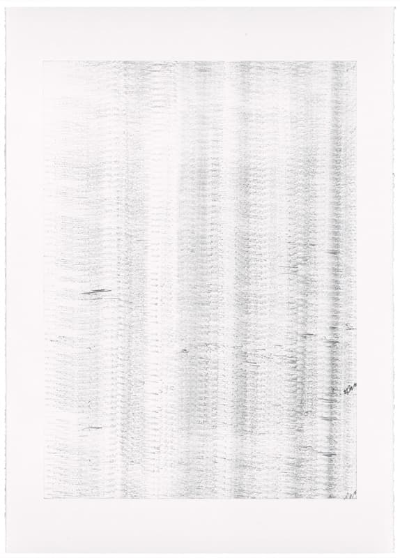 Alexandra Roozen, SEEN BY HAND #18, 100x70 cm, pencil, paper, 2018