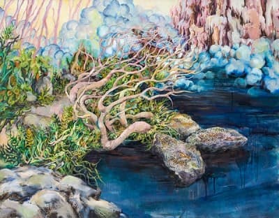 이지호, 길섶_oil on canvas_91.0x116.8cm_2016