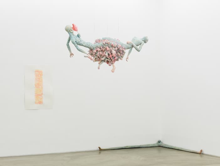 Xooang Choi, Installation view of The Logic of Sensation, Gallery Simon, 2017