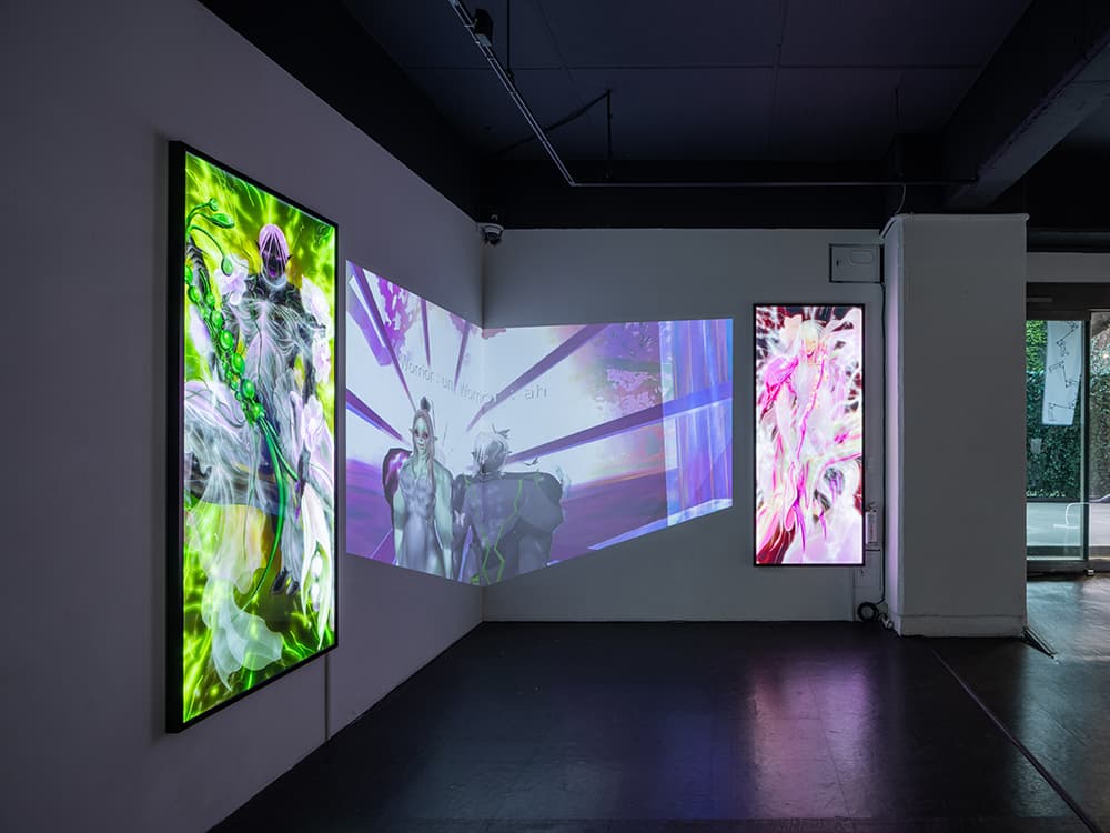 람한, 전시전경, d/p