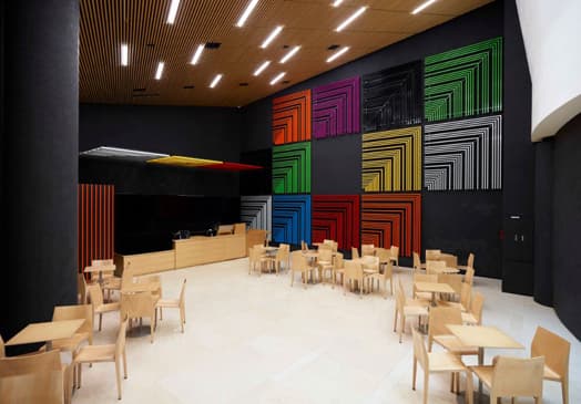 일련의 의도된 전개 리암 길릭(1964~ ) Liam Gillick   2014  분체도장 알루미늄