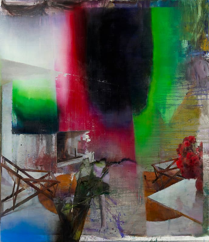 Justin Mortimer, Home 1_oil and acrylic on canvas_180x210cm_2020