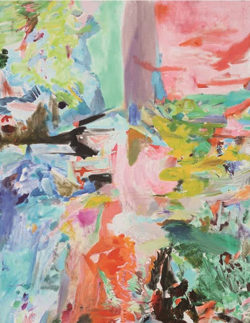 최영빈, 찾았다 Turned Up, 117 X 91cm, 캔버스에 유화, 2017