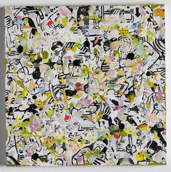 Jiri Votruba, Too much love_acrylic on canvas_50x50cm_2013