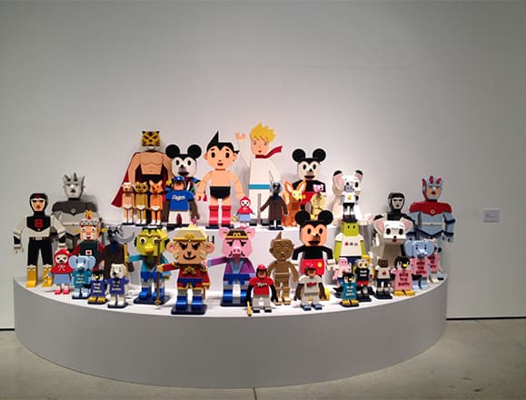 양재영, real evolution, 2012, mdf, board paper, washing paint, 가변크기
