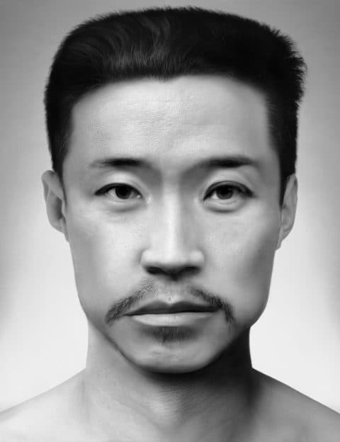Zhang wei, 안중근 Ann Jung-geun, Digital print, 100x130cm, 2017
