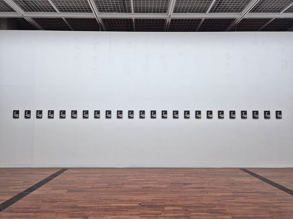 전시전경, 김희수아트센터