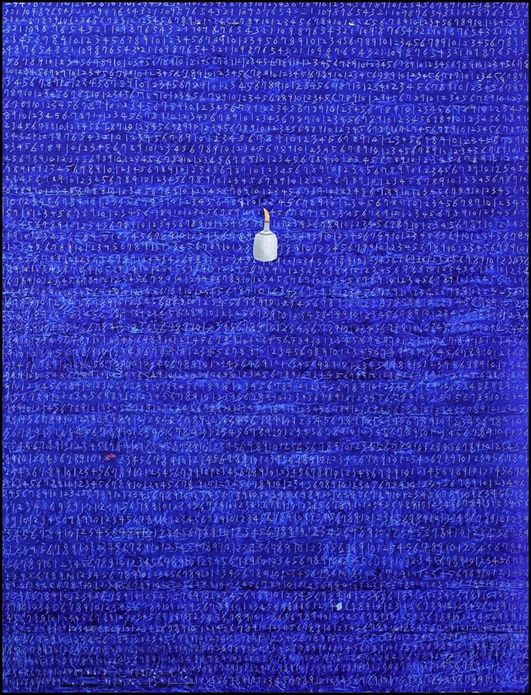 오세열, Untitled, 146x112cm, Mixed media,.2020
