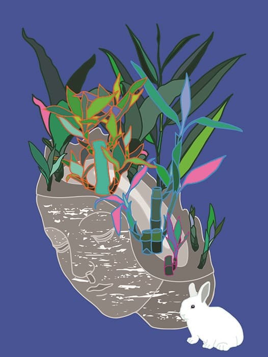 이지원, <없는 계절4>, acrylic on canvas, 45.5x60.6cm ,2017