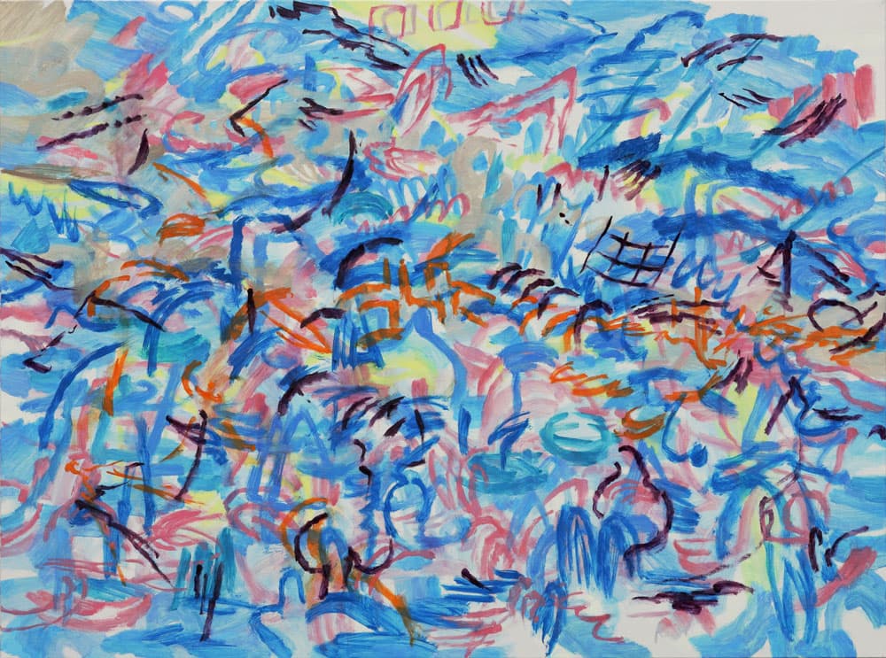 최경화, 자전거, Oil on Canvas, 97x130cm, 2014
