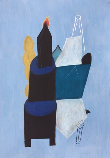 이강욱, 검은산 흰산 , 종이에 콩테 파스텔 수성물감 , 78x112cm , 2016