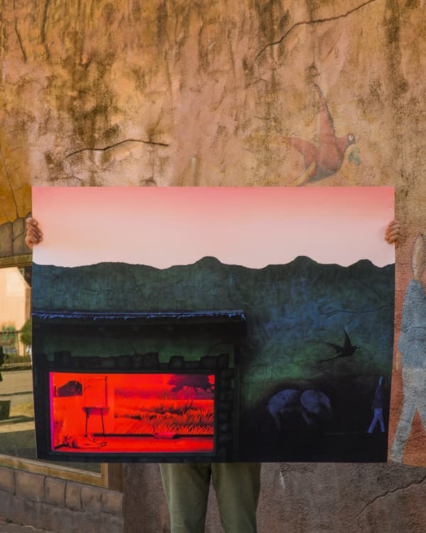37° 32_ 56.412 N 127° 4_ 54.714 E Digital C Print 120x150cm 2016
