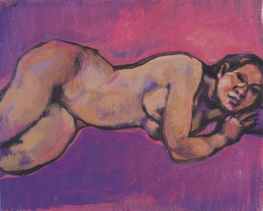 손수광 SOHN Sookwang_무제 untitled_1979-1981년경_캔버스 위에 유화 oil on canvas_22.6x27.8cm