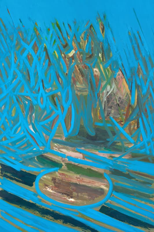 서 있는 사람, 194cm x 130cm oil on canvas, 2020, 디스위켄드룸 제공 ⓒ 곽상원