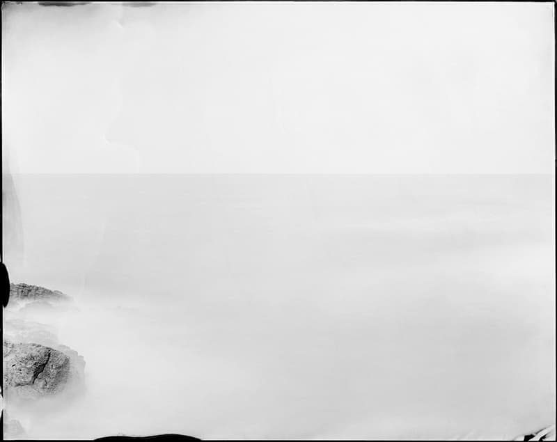 Sea 10014 wet collodion negative to Inkjet print, 180x150cm, 2014