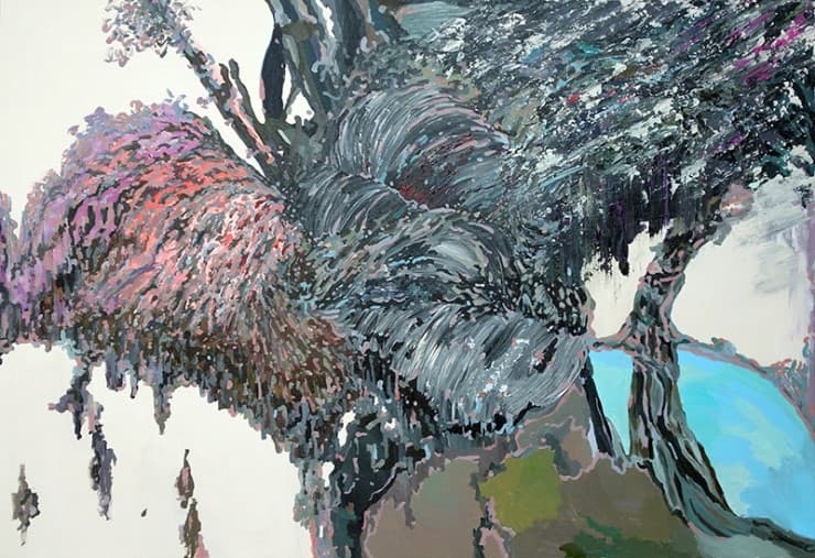 안태기, 관상용, acrylic on canvas, 89.4x130cm, 2017