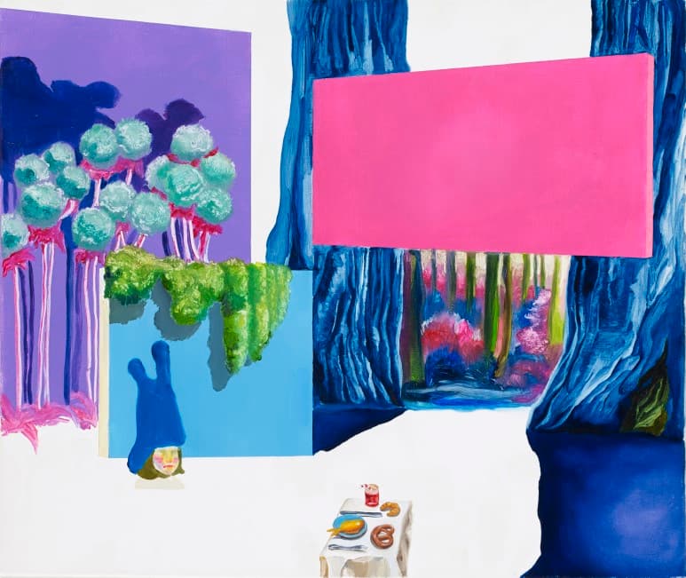 이하은, 문이 열리네요, 61×72cm, Oil on Canvas, 2017