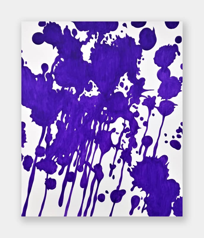 최선, 멍든침 Bruised Saliva, acrylic on canvas, 72.5x60.5cm, 2019 Courtesy of the artist and GALLERY SU: