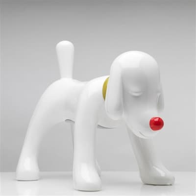 요시모토 나라, Doggy Radio,2011, ABS,PC piastic, 43x23x35cm