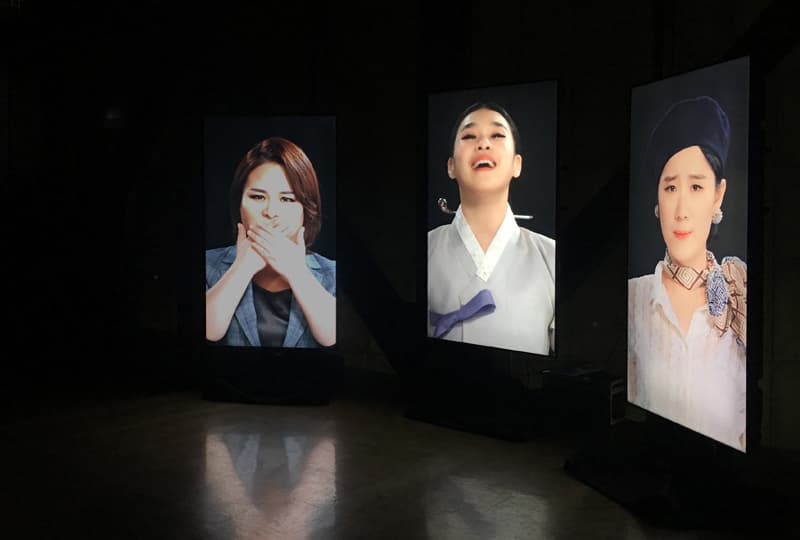 이민하, 공동작업: 권송희, 이민하 트리니티:흥보가 다시쓰기  Trinity : Rewriting the Heungboga 3채널 영상, 4K, 00:07:40, 2019