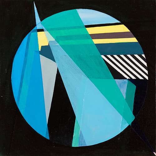 최경아, 0916-1012, 30x30cm, oil on canvas, 2018