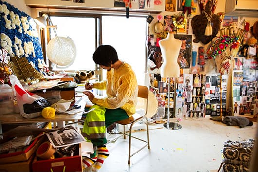 Yoshikazu Yamagata at His Studio, Tokyo, 2012 All Images Courtesy of The Selby
