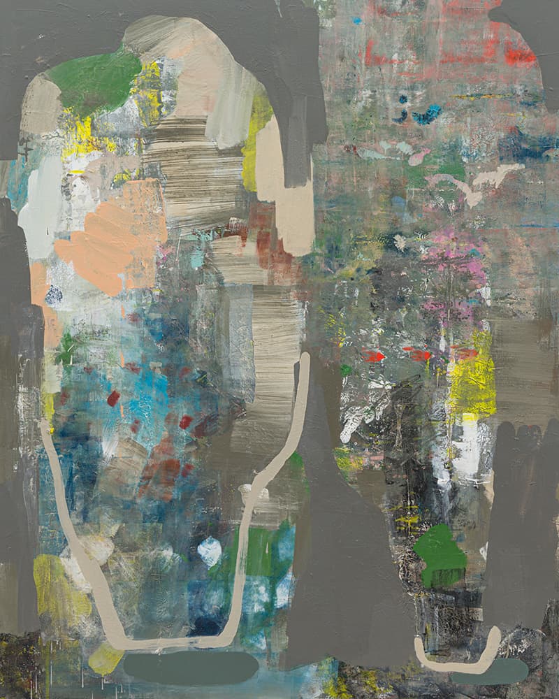 Hyungji Park 박형지 Stone Collections IV 수석 컬렉션 IV 2016-2022 Oil on linen 162.3 x 130.3 cm