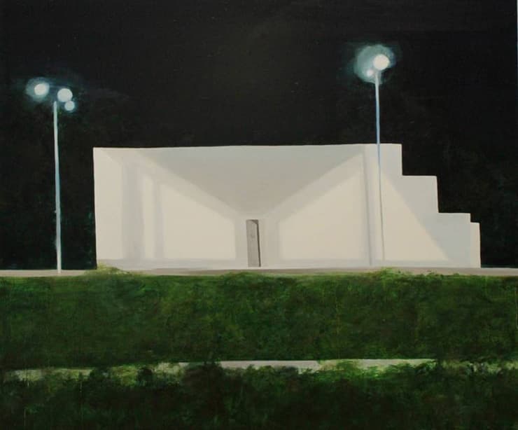 밤산책, 2018, oil on canvas, 53 x 72.7cm​