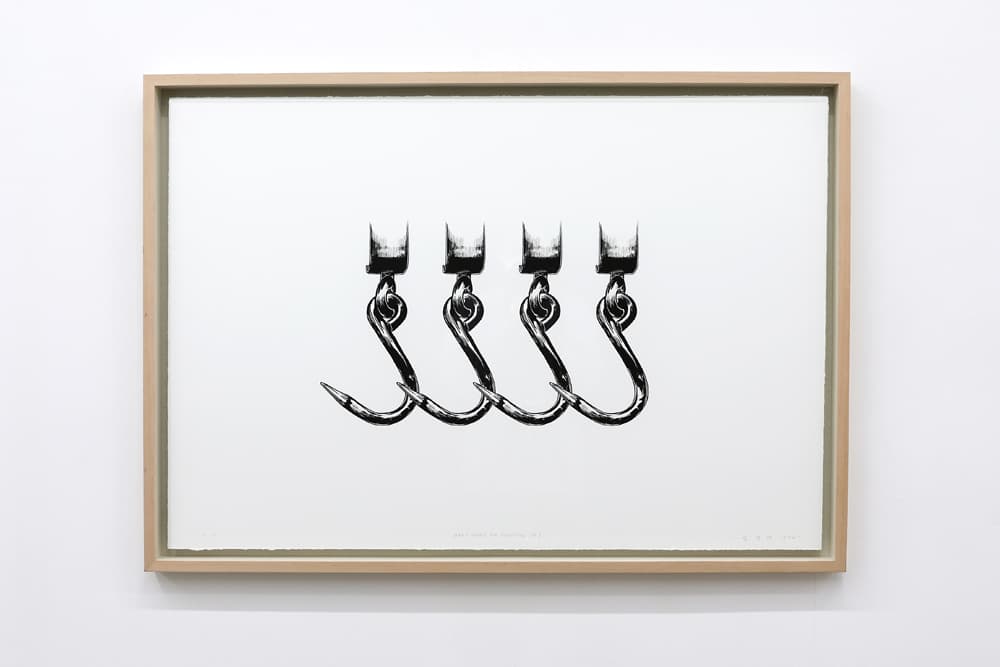 김영재_Meat Hooks for Sculptors no.1_실크스크린_70x100cm_2021