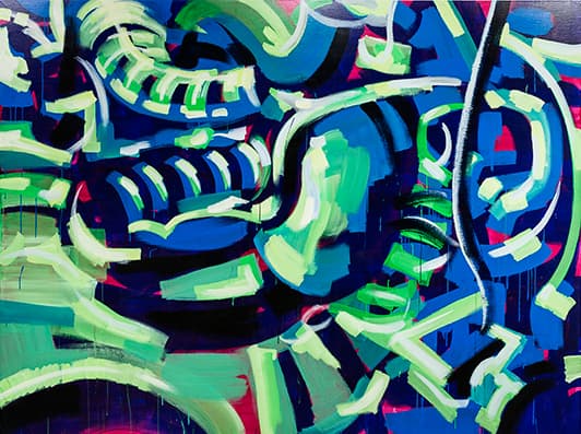 정직성, 201447, 2014, Acrylic and oil on canvas, 194 x 259 cm