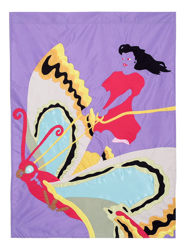 Hannah, 2020, 혼합 패브릭, 122 x 89.5 cm