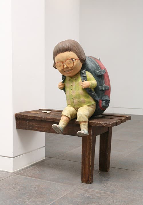 이소윤 장면1 설렘과기대  2007 혼합재료 93x75x54cm
