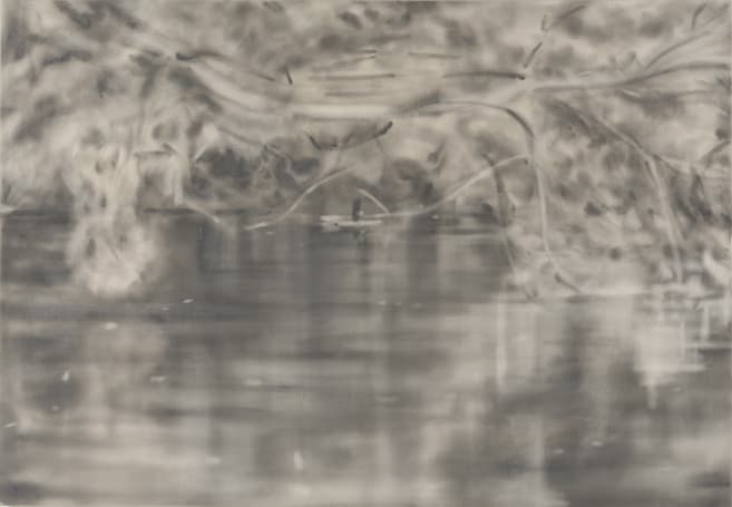 Maruyama Naofumi, Waterfront Scenery (201604) 2016, Acrylic on cotton, 112 x 162 cm