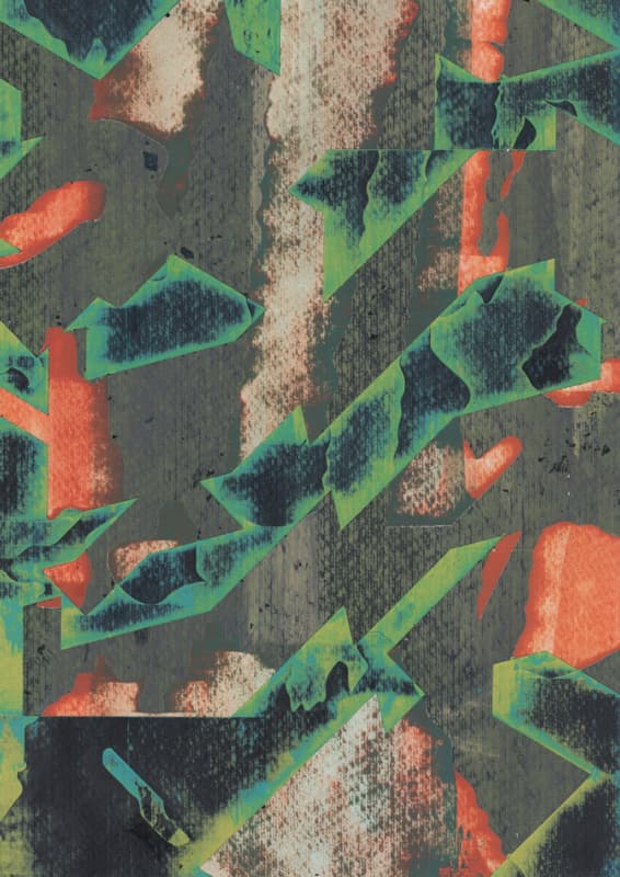 송민규_Drawing Trace Part A-93_Acrylic on paper_30×21cm_2019