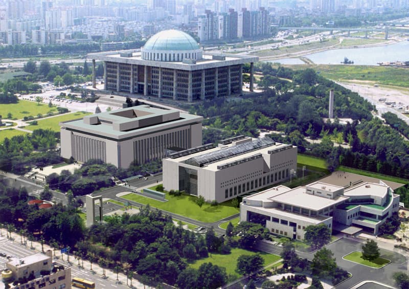 대한민국국회도서관설계경기조감도 The National Assembly Library design competition