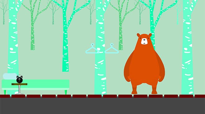 조재홍, 동물원 가는 날, 2016, 2D Animation, color, sound, 1min30sec
