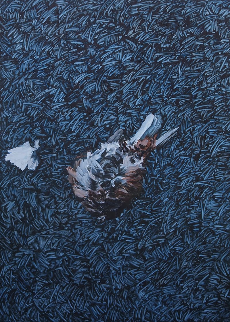 이부안, 사건2_캔버스에 유채_100x73cm_2018