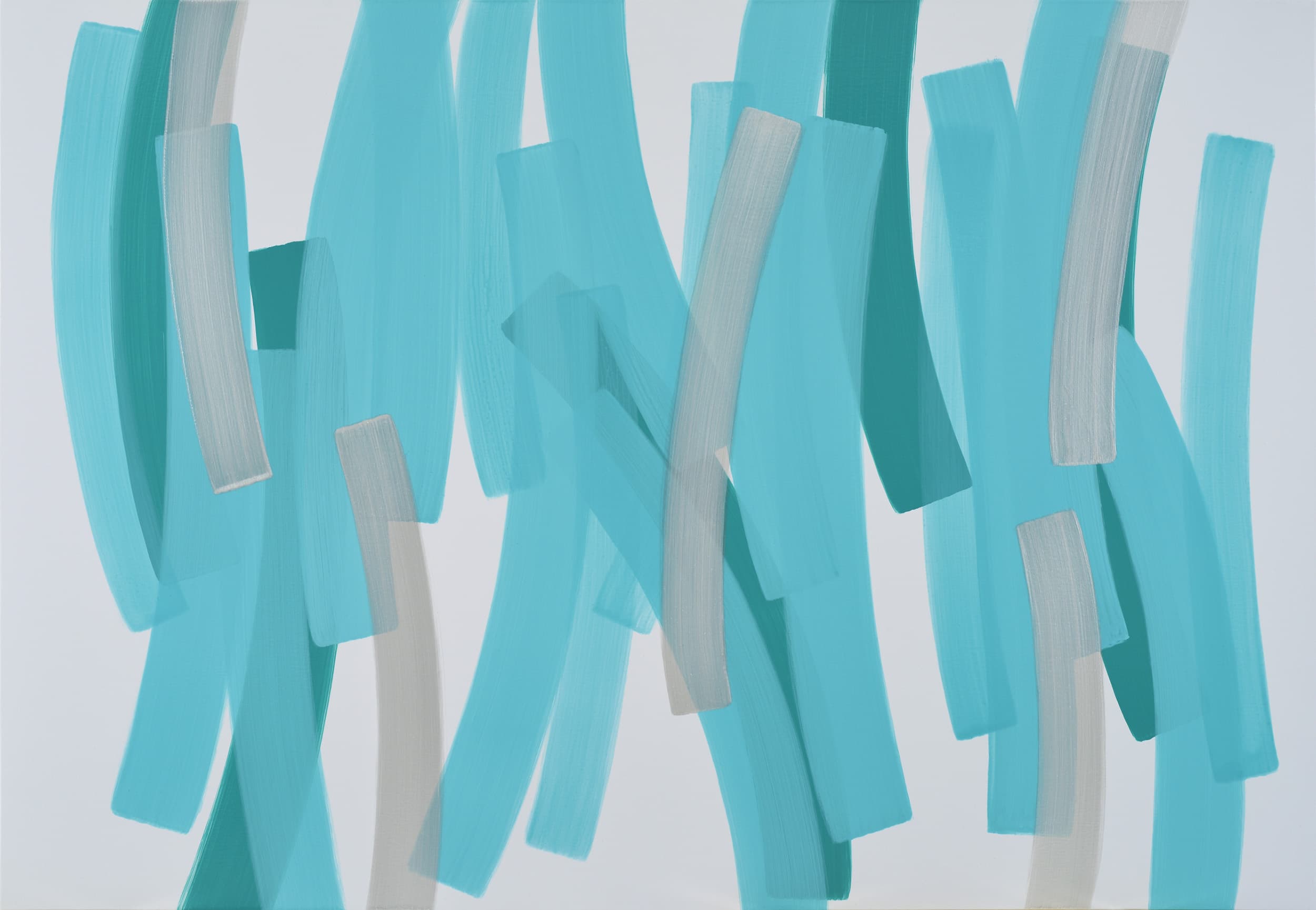 하태임, Un Passage No.171007, 2017, Acrylic on Canvas, 112x162cm