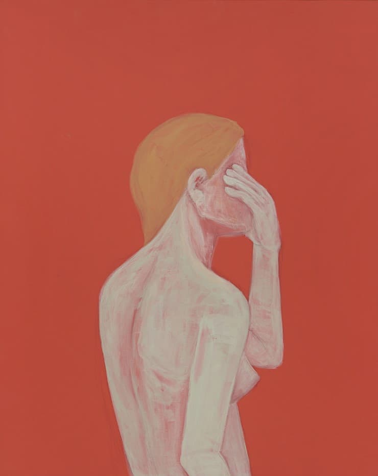 곽윤수, Finding Depth in Postmodern Self, acrylic on canvas, 90x73cm, 2017