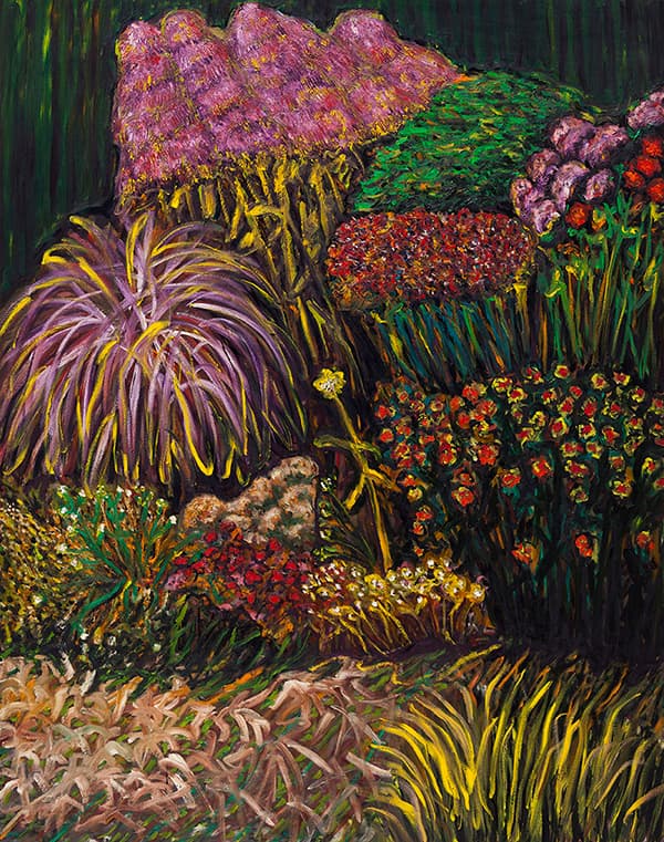 이재헌, 꽃밭 garden_캔버스에 유채_190×150cm_2013
